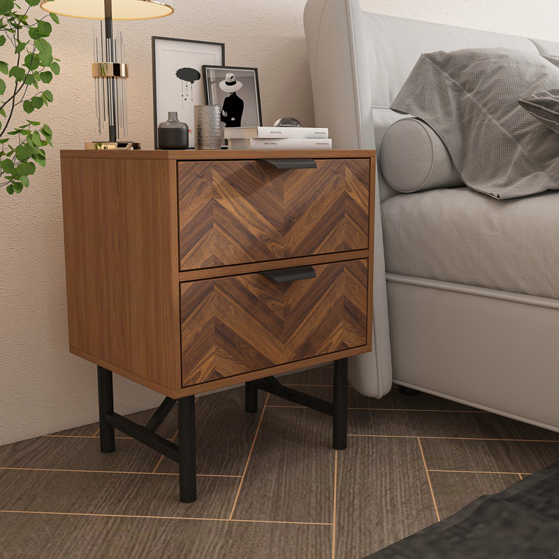 Union Rustic Aldyn Iron Nightstand & Reviews Wayfair Canada